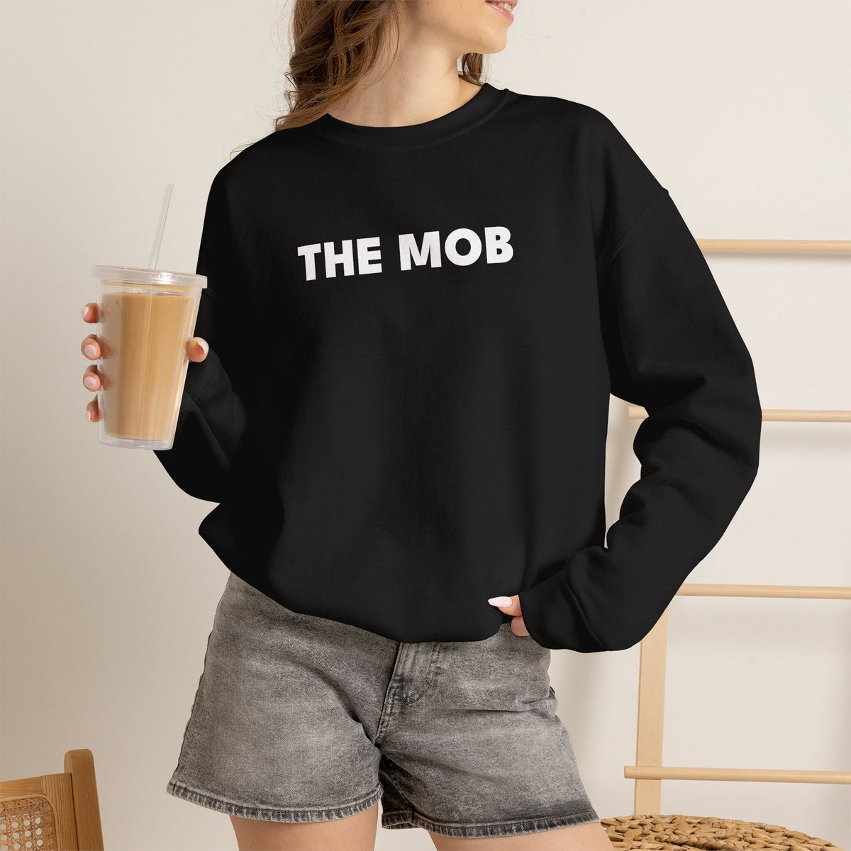 THE MOB Crewneck | Modern Mobster Unisex Sweatshirt