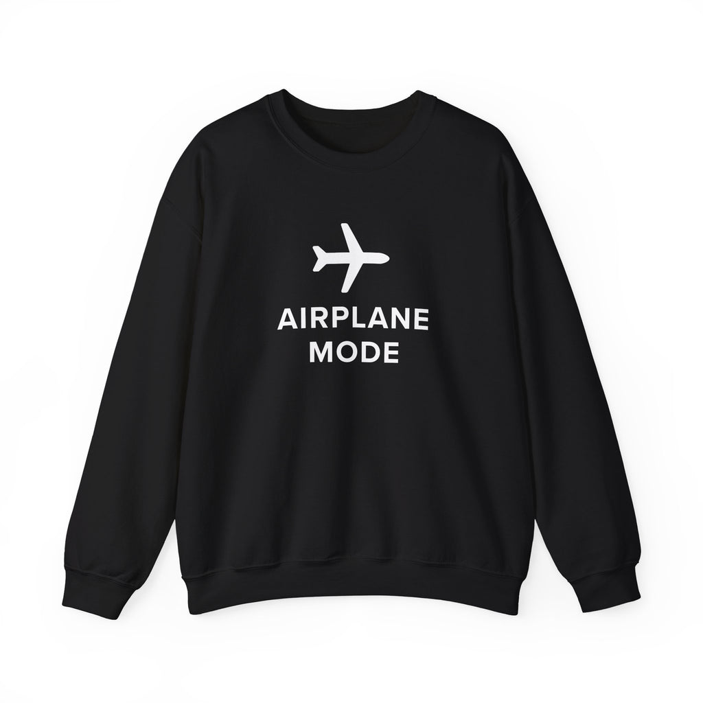Airplane Mode Vibes Crewneck | Modern Mobster Unisex Sweatshirt
