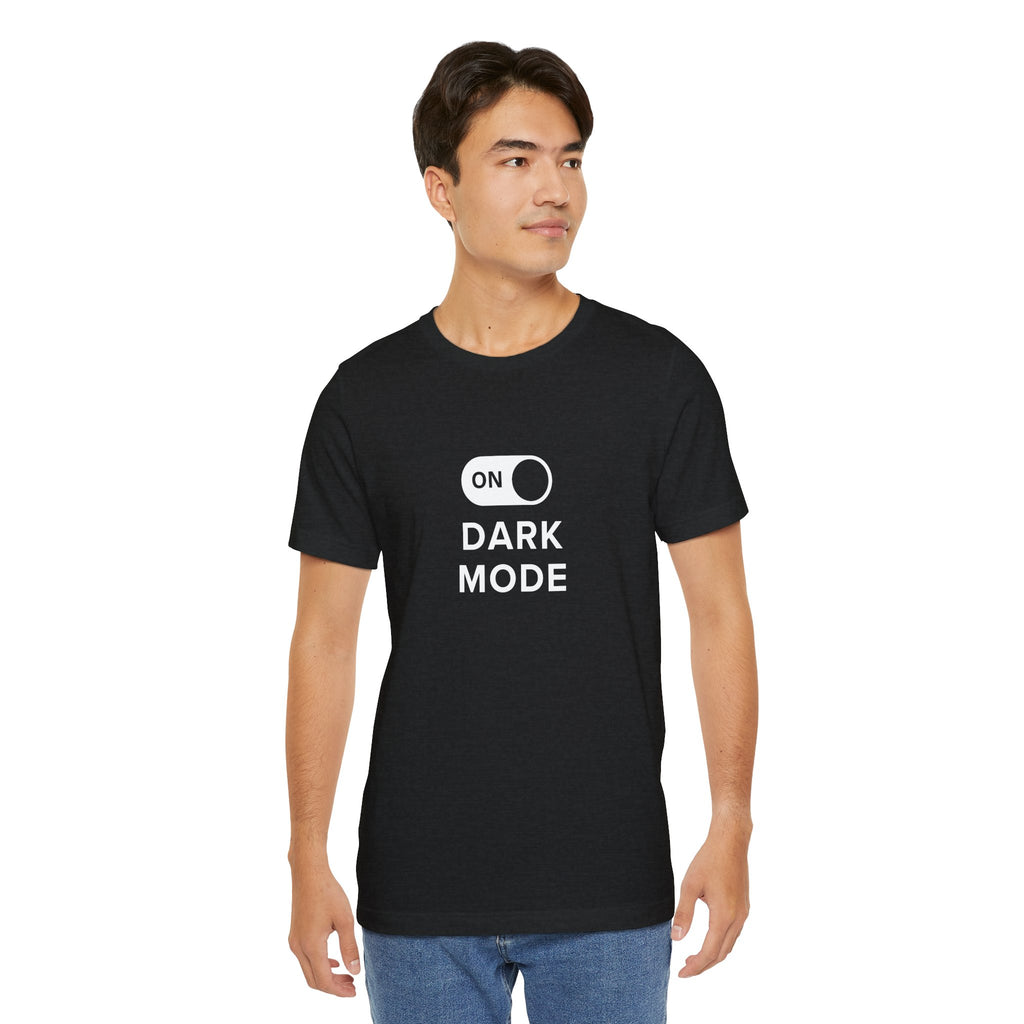 Dark Mode Activated Tee | Modern Mobster Unisex Graphic T-Shirt
