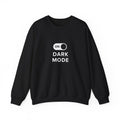 Dark Mode Activated Crewneck | Modern Mobster Unisex Sweatshirt