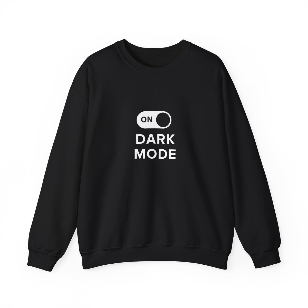 Dark Mode Activated Crewneck | Modern Mobster Unisex Sweatshirt
