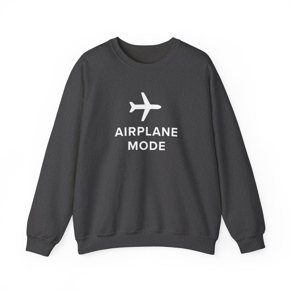 Airplane Mode Vibes Crewneck | Modern Mobster Unisex Sweatshirt