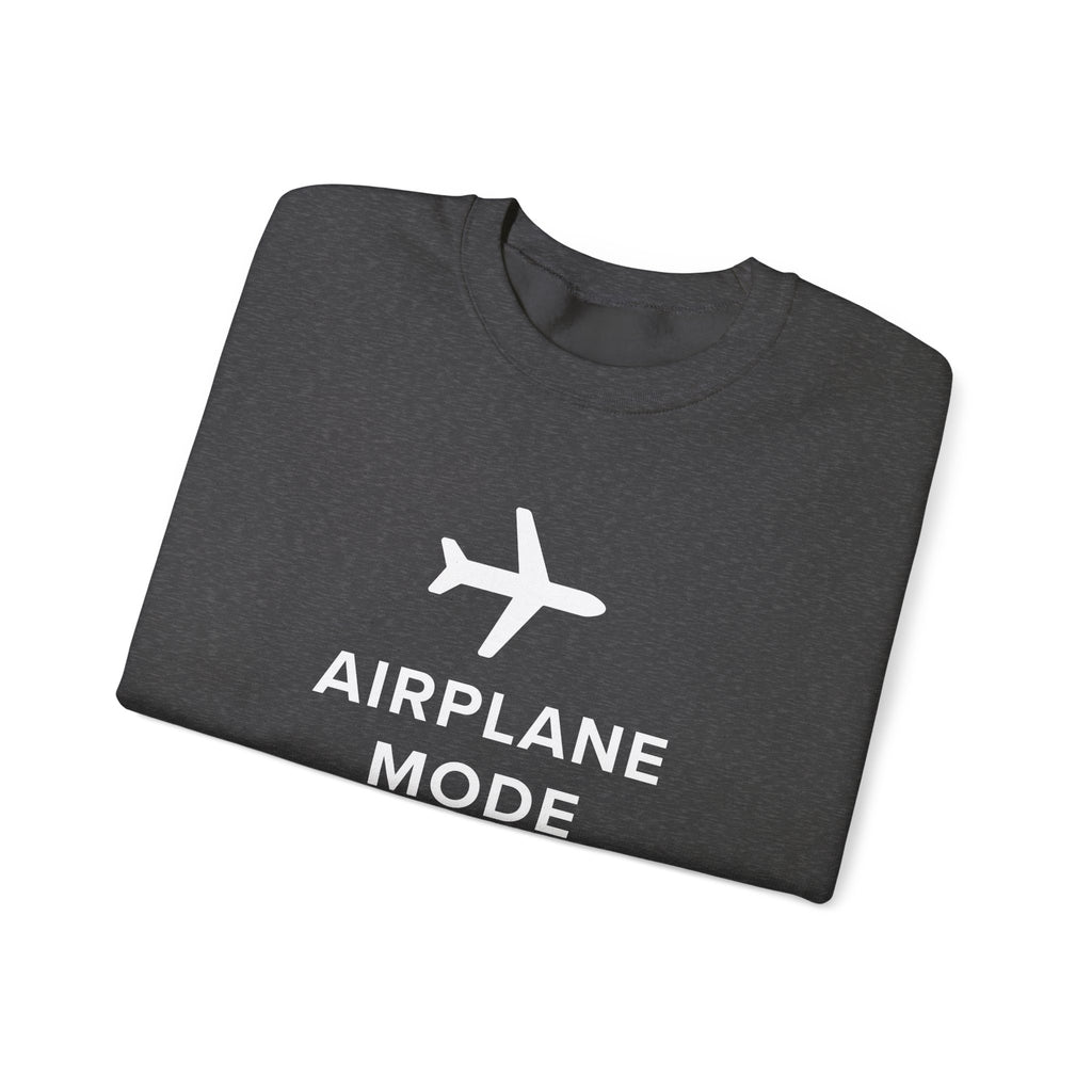 Airplane Mode Vibes Crewneck | Modern Mobster Unisex Sweatshirt