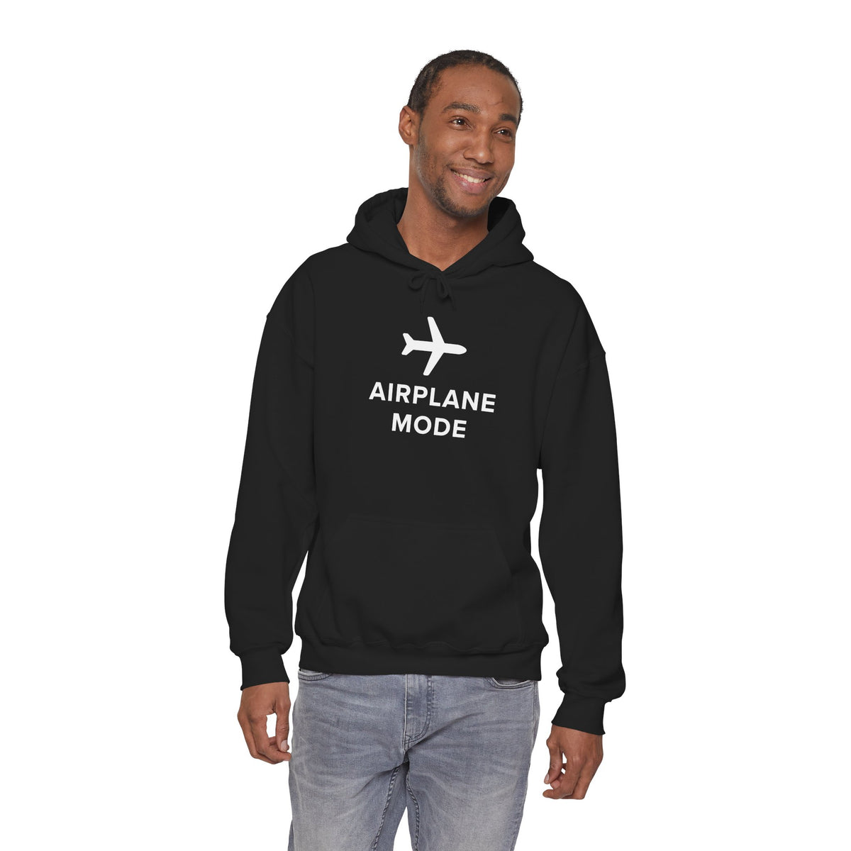 Airplane Mode Vibes Hoodie | Modern Mobster Unisex Pullover