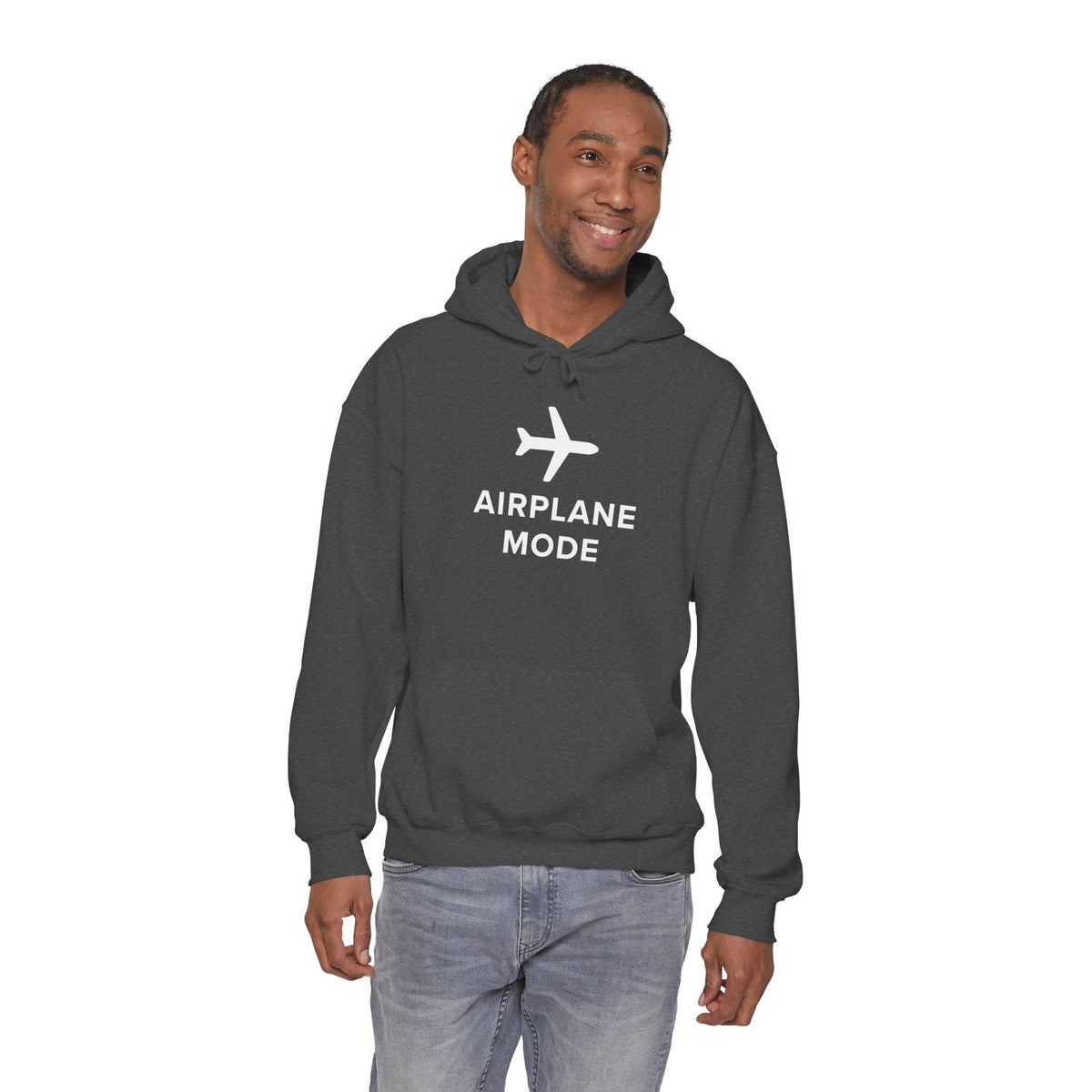 Airplane Mode Vibes Hoodie | Modern Mobster Unisex Pullover