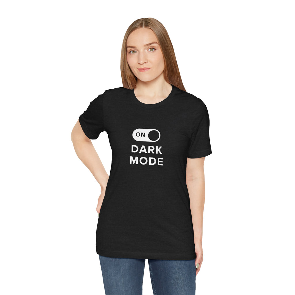 Dark Mode Activated Tee | Modern Mobster Unisex Graphic T-Shirt